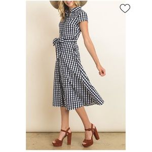 Gingham Dress Hipster